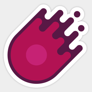 Meteor Sticker